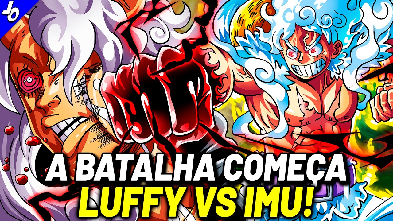 Luffy confronta imu em batalha decisiva no episódio 1186 de one piece