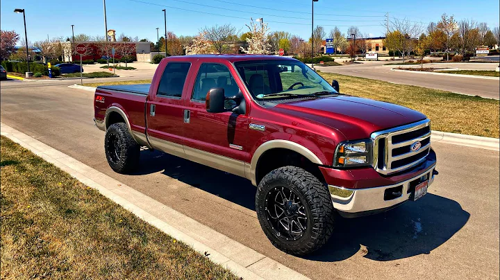 6.0 Powerstroke cold start, LOUD straight pipe!