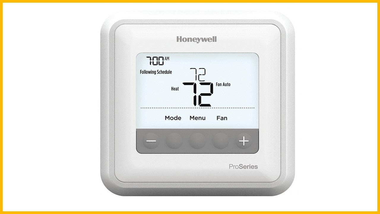 Top 5 Best Honeywell Pro Series Thermostat Reviews in 2022 YouTube