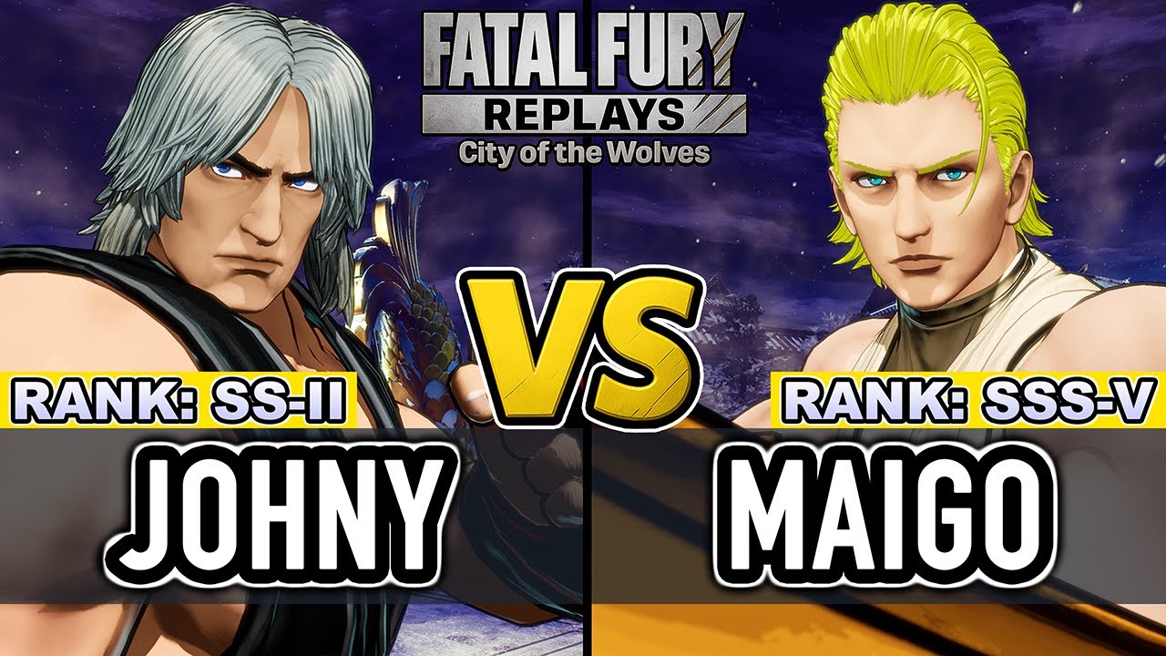 FF COTW ▰ JOHNY (Ken) vs MAIGO (Andy) ▰ Fatal Fury CotW High Level Gameplay