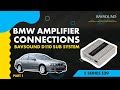 BMW Amplifier Connections | 5 Series e39 | BAVSOUND D110 Sub System | Part 1
