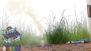 BW1115  PULL STRING COLOR SMOKE GRENADE