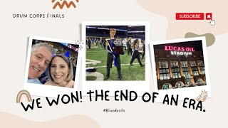 #bluedevils We won! It’s the end of an era for us! The Drum Corps International World Championships