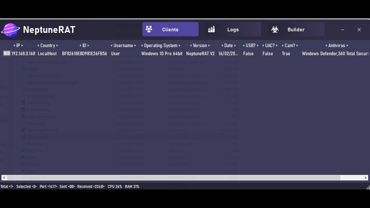 Neptune V2 Router NeptuneRAT V2.0 tutorial and port forwarding on WINDOWS - YouTube