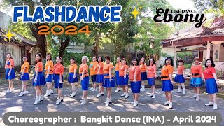 Flashdance 2024 | Line Dance Ebony | Choreographer : Bangkit Dance (INA) - April 2024
