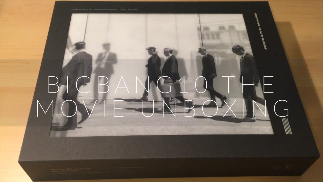 Bigbang 10 The Movie [Normal Version] Unboxing