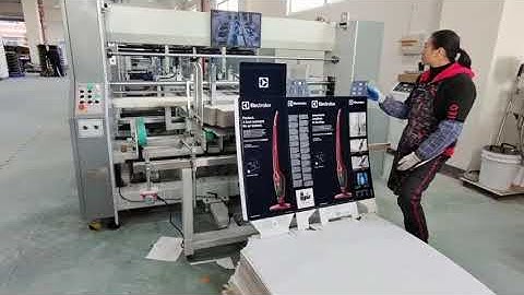 #foldergluer HL-2000AC-A for straight line 3/5 layers corrugated carton box folding gluing