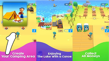 Camping Land Gameplay Walkthrough #1 (Android, IOS)