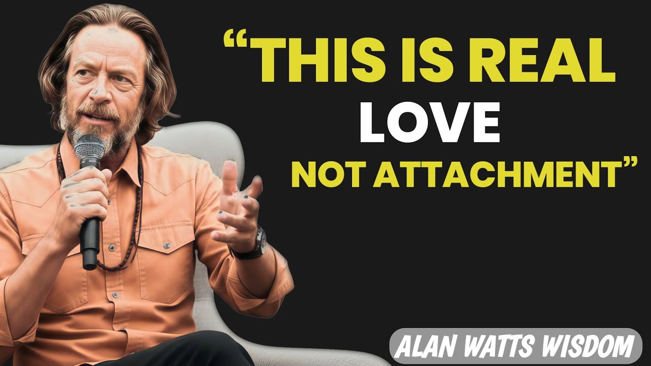6 Signs It’s Real Love, Not Attachment | Alan Watts Wisdom