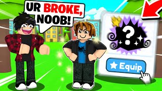 NOOB With HIDDEN Most Expensive Pet In Roblox Pet Simulator X