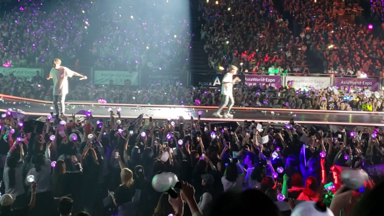 190323 BTS World Tour Love Yourself Hong Kong - Anpanman