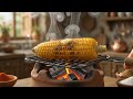 🤖AI Miniature Roasted Corn 🌽 | Satisfying Mini Cooking ASMR ✨ #Shorts #food #corn #pixelplate 🫶🏻