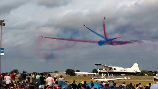UK Royal Air Force Red Arrows | Best Performance of EAA 2026 | Historic Debut | Full Demonstration |