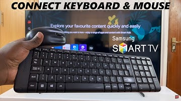 How To Connect Wireless Keyboard & Mouse To Samsung Smart TV
