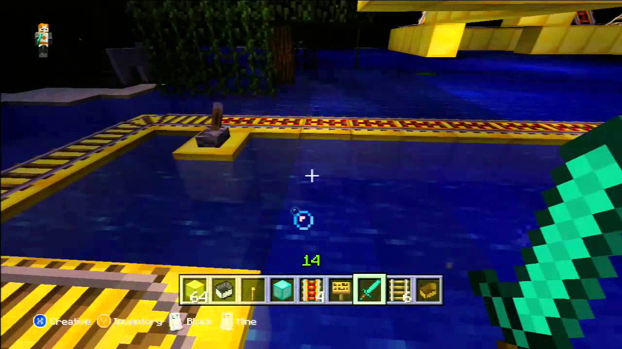 Minecraft Xbox 360- my world on creative - YouTube