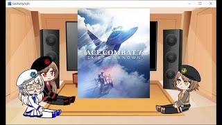 Nikke The Goddess of the Victory React to Ace combat7