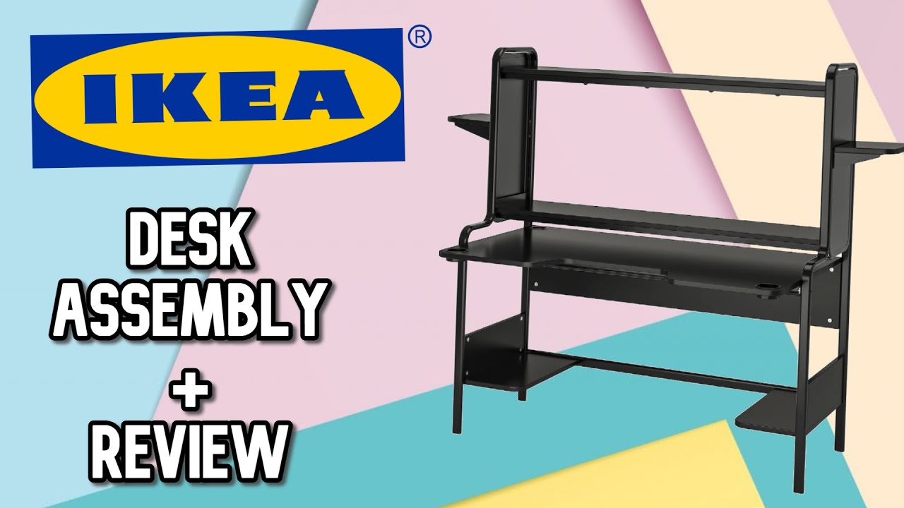 ongebruikt Graden Celsius markeerstift IKEA FREDDE DESK - ASSEMBLY & REVIEW - YouTube