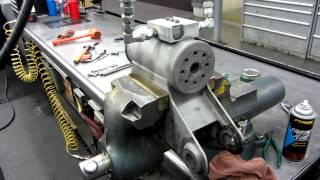 Helac Hydraulic Rotary actuator test