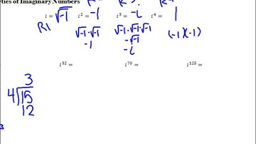 Chapter 8 Lesson 7: Properties of Imaginary Numbers