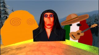 Rosalia Bizcochito Nightmare And Mexican Munci And Crazy Munci Nextbot Gmod