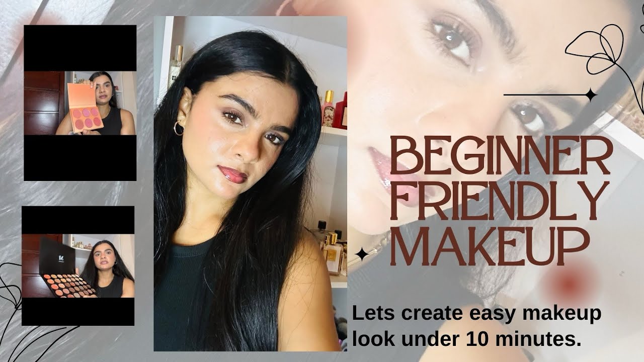Everyday makeup tutorial for beginners to create a simple look under 10 ...