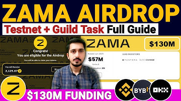 Zama Airdrop $130M Funding Testnet + Guild Task Step-by-Step Guide | New Crypto Airdrop 2025