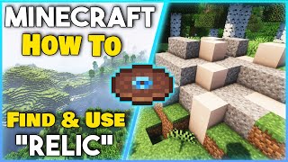 How to FIND and USE Relic  - Minecraft 1.20+ (Easy Tutorial) @Madzify