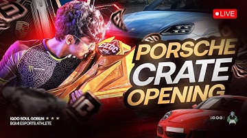 Porsche Crate Opening | Scrims GoBLiN is Live BGMI!🚀❤