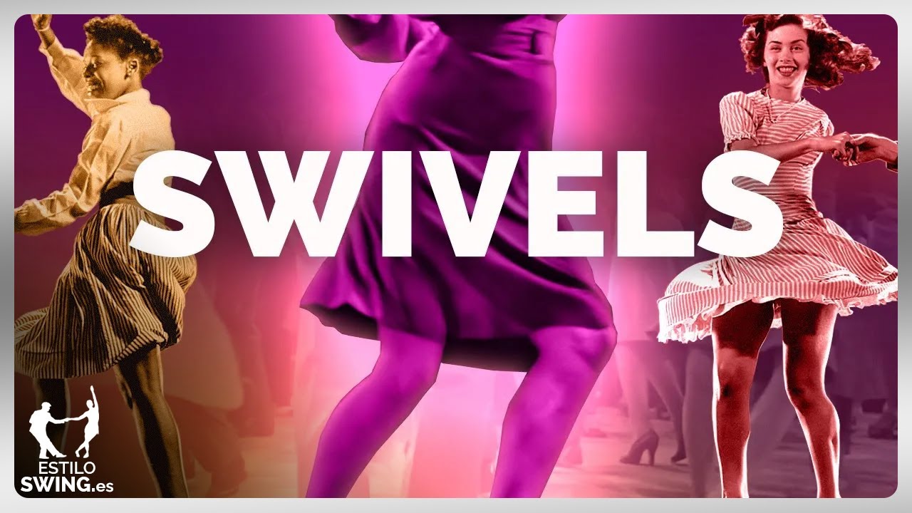 Los swivels del Lindy Hop Swivels y twist en las bailarinas clásicas