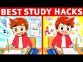 8 BRILLIANT STUDY HACKS Every STUDENT Must Know… | Study Tricks |STUDY Hacks - Score Better in EXAMS