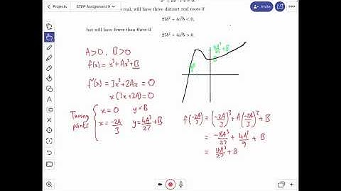 STEP Support Assignment 9 | STEP 1 1993 Q7