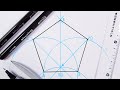 How to draw a pentagon
