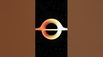 BLACK HOLE with Doppler Color Shift made by Gemini 3! #ai #blackhole #gemini