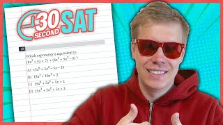 SAT | Test 7 Digital | Module 2 | Problem 10 - IN 30 SECONDS OR LESS