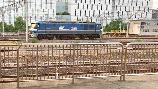 EF210-302, EF66-113@岸辺ー千里丘