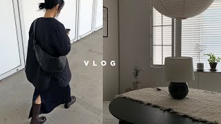 VLOG | 집밥은 맛있어. 1박2일 대전 먹깨비 여행 🍜 | ZARA 데님 | 에토스 글로시 스커트 | RUS 니트 추천