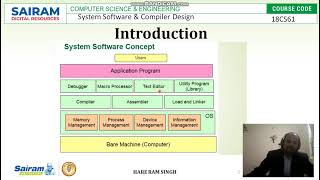 Lecture Video 1 18CS61 Module1  Introduction Hare Ram Singh
