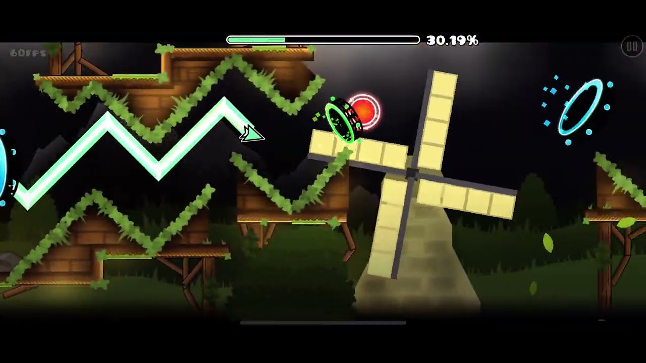 "Cliffside Valley" by fletser (Easy Demon) | Geometry Dash 2.11