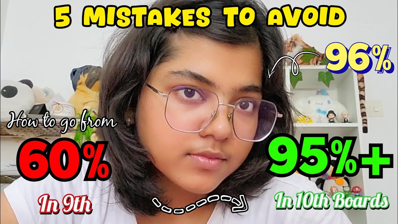 5 MISTAKES TO AVOID IN CLASS 10TH TO SCORE 95%+ 🔥 | HOW TO START CLASS ...