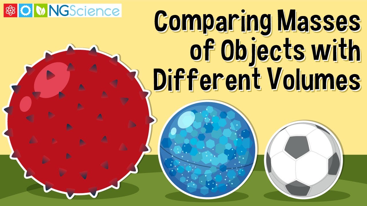 Comparing Masses Of Objects With Different Volumes