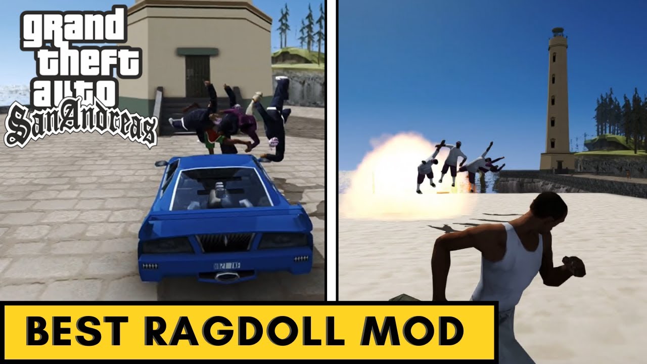 GTA San Andreas Best Ragdoll MOD YouTube