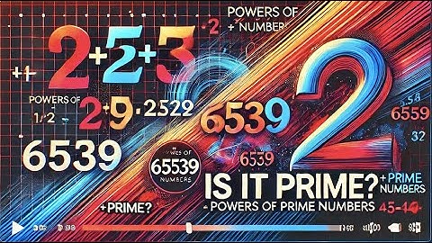 Exploring a Fascinating Sequence: Powers of 2 and Prime Numbers!