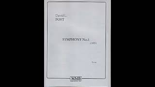 David L. Post - Symphony No. 1 (1995) [Score-Video] - YouTube