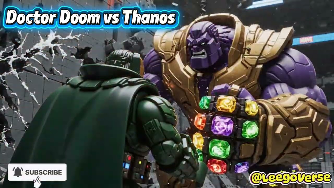 LEGO Doctor Doom vs Thanos : Epic Fighting 