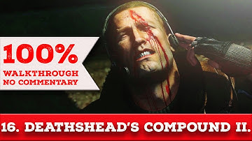 Wolfenstein: The New Order Walkthrough (Über difficulty,All Collectibles) pt16 RT TO DEATHSHEADS CPD