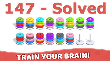 Color Hoop Stack - Level 147