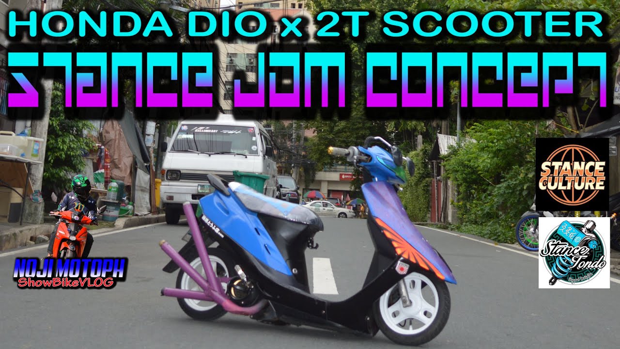 er mere end hoppe innovation Honda DIO x 2T Scooter | Stance JDM Concept EP-36 - YouTube