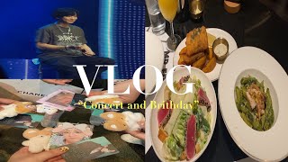 Concert and Birthday to me vlog 🧁 | พาไปคอนอีกแล้ว , ดินเนอร์วันเกิด , unboxing Red velvet💿🧁✨