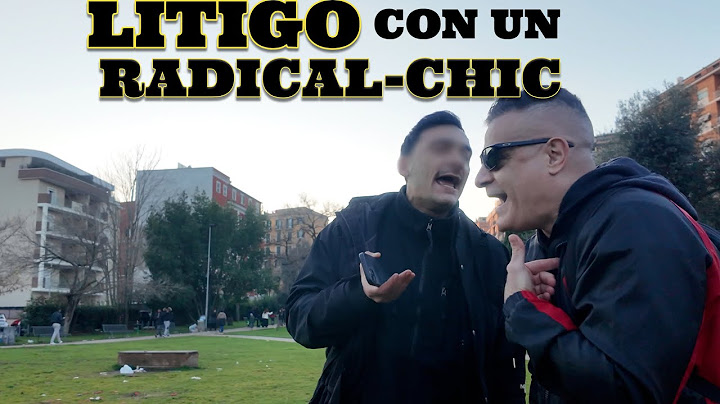 I argue with a Radical Chic who didn't want me to document the degradation of the neighborhood