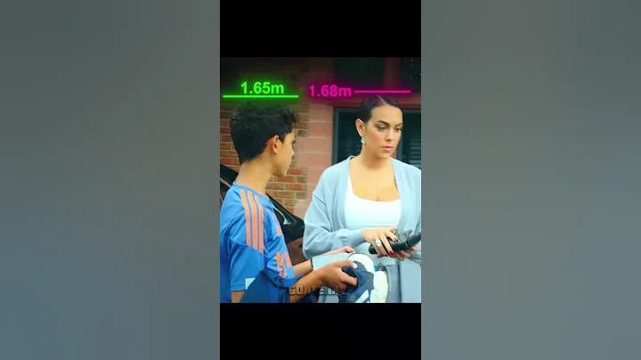 Ronaldo Jr VS Georgina's Height...🤯